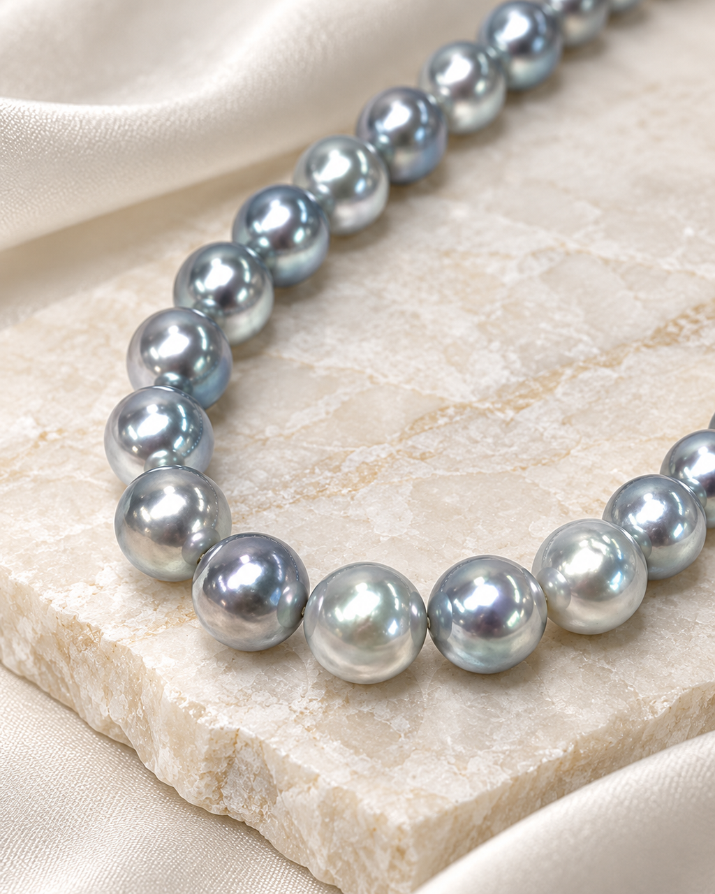 AI-created pearl macro illustration