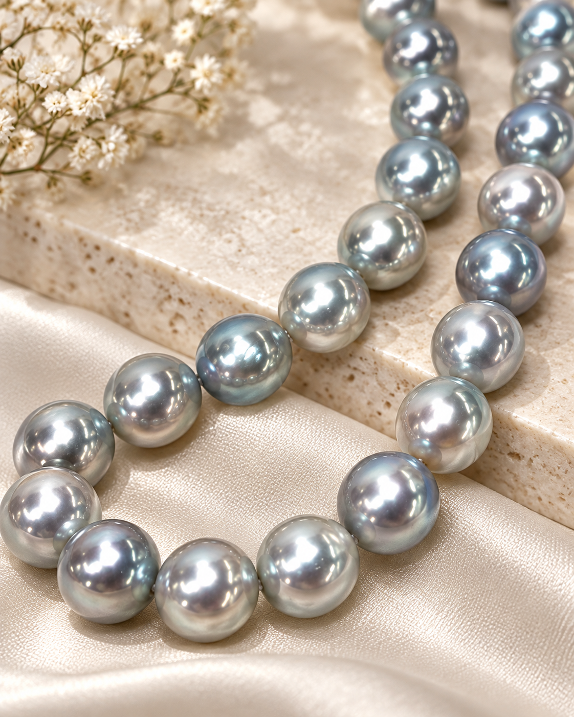 AI-created pearl closeup illustration